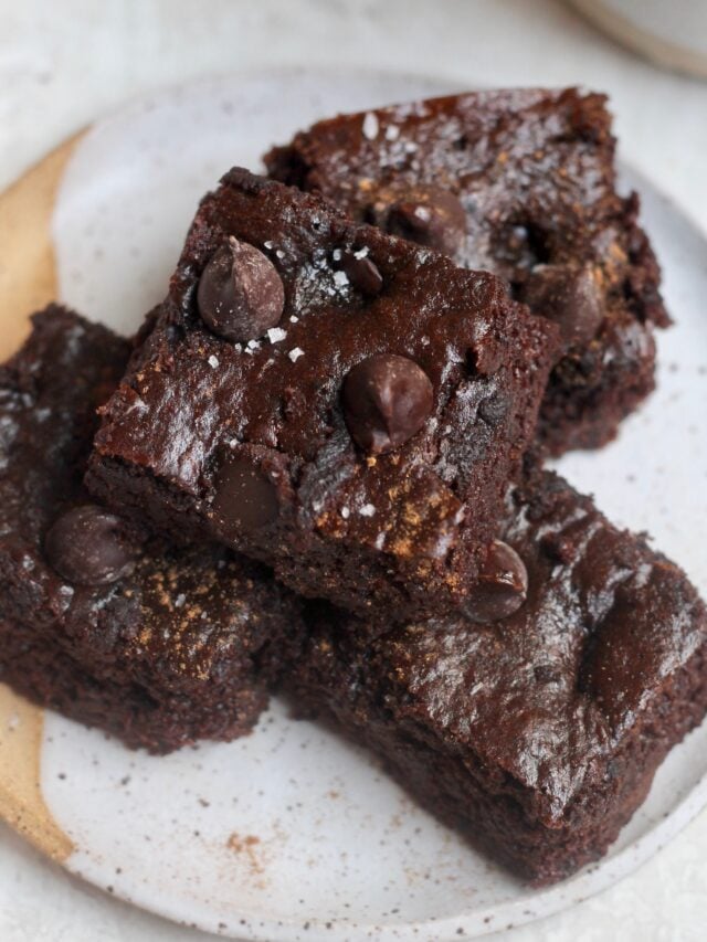 Healthy Grain-Free Pumpkin Brownies: Almond Butter Secret